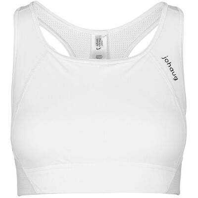 Johaug Discipline Sports Bra M White M Johaug Discipline Sports Bra M White M