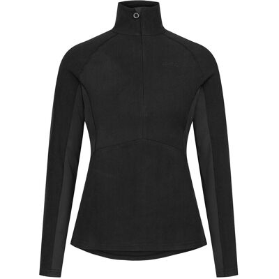 Johaug Fusion Fleece Half Zip XS Black XS Johaug Fusion Fleece Half Zip XS Black XS