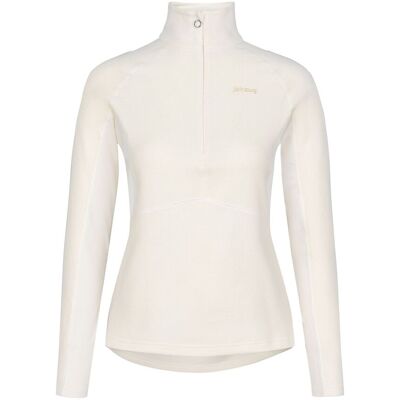 Johaug Fusion Fleece Half Zip L White L Johaug Fusion Fleece Half Zip L White L