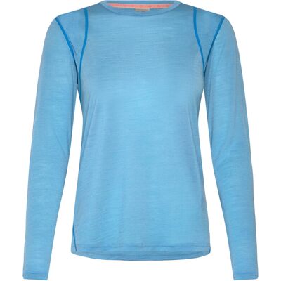 Kari Traa Embla Wool Ls S Blue S Kari Traa Embla Wool Ls S Blue S