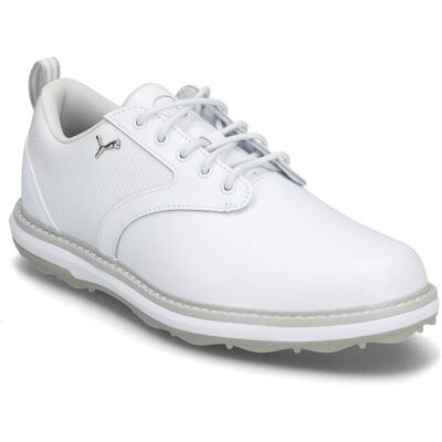 PUMA - Avant 2 - White Ash Gray Feather - Tekstil Lær Golf shoe PUMA - Avant 2 - White Ash Gray Feather - Tekstil Lær Golf shoe