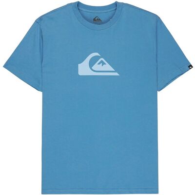 Quiksilver Ev Comp Logo Ss S Blue S Quiksilver Ev Comp Logo Ss S Blue S