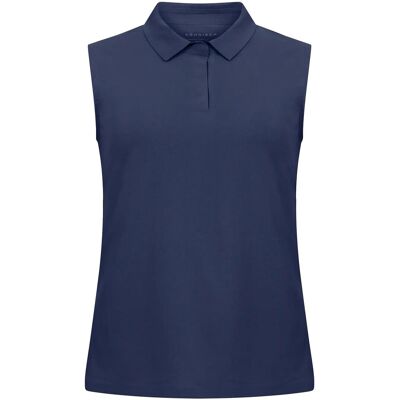 Röhnisch Fluid Tech Sleeveless Poloshirt L Navy L Röhnisch Fluid Tech Sleeveless Poloshirt L Navy L
