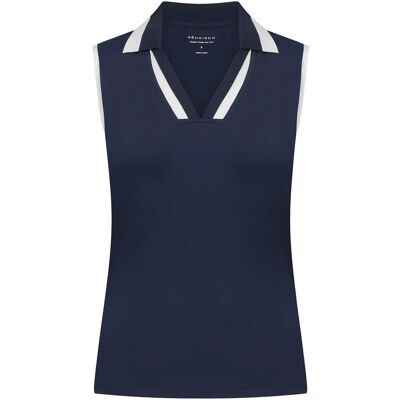 Röhnisch Essential Sleeveless Poloshirt L Navy L Röhnisch Essential Sleeveless Poloshirt L Navy L