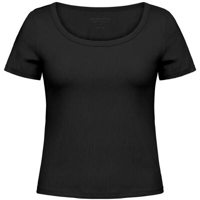 Röhnisch Rib Drymotion Tee L Black L Röhnisch Rib Drymotion Tee L Black L