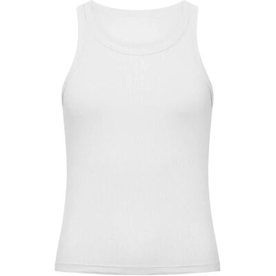 Röhnisch Rib Drymotion Singlet M White M Röhnisch Rib Drymotion Singlet M White M