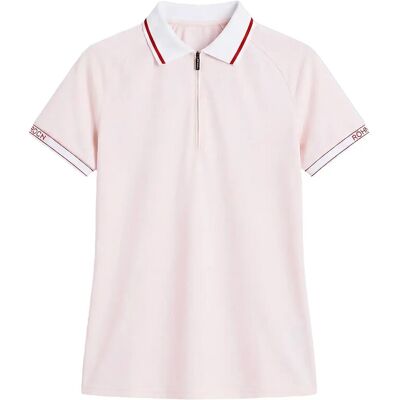 Röhnisch Rib Poloshirt S Pink S Röhnisch Rib Poloshirt S Pink S