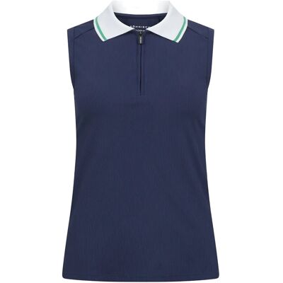 Röhnisch Rib Sleeveless Poloshirt M Navy M Röhnisch Rib Sleeveless Poloshirt M Navy M