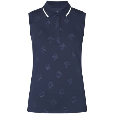 Röhnisch Deni Sleeveless Poloshirt S Navy S Röhnisch Deni Sleeveless Poloshirt S Navy S