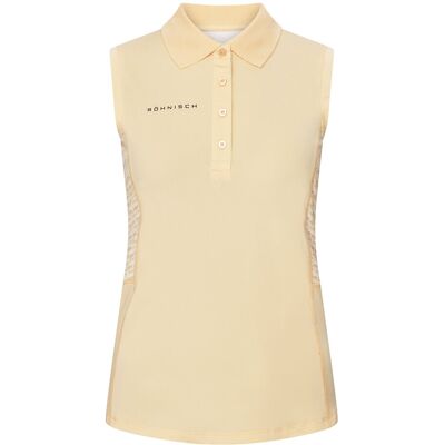 Röhnisch Nicky Sleeveless Poloshirt S Beige S Röhnisch Nicky Sleeveless Poloshirt S Beige S