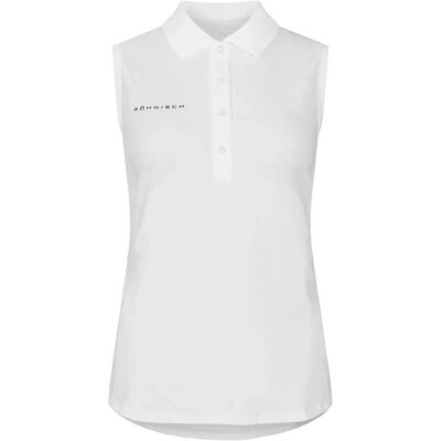 Röhnisch Nicky Sleeveless Poloshirt L White L Röhnisch Nicky Sleeveless Poloshirt L White L