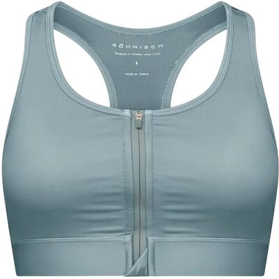 Röhnisch Essential Zip Sportsbra L Blue L Röhnisch Essential Zip Sportsbra L Blue L