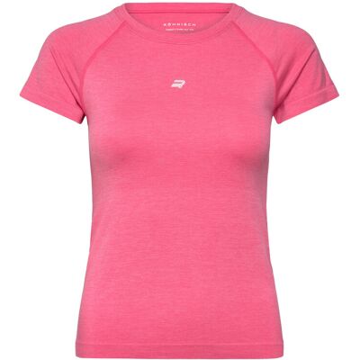 Röhnisch Seamless Flex Tee S Pink S Röhnisch Seamless Flex Tee S Pink S