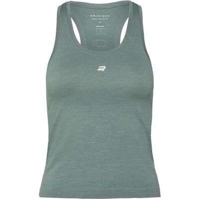 Röhnisch Seamless Flex Tank XL Khaki XL Röhnisch Seamless Flex Tank XL Khaki XL