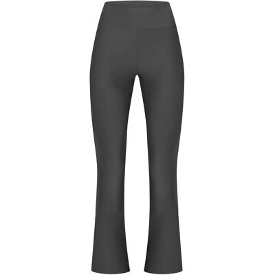 Röhnisch Ribbed R Flare Hw Tight L Grey L Röhnisch Ribbed R Flare Hw Tight L Grey L