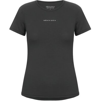 Röhnisch Jacquard Ss Top M Black M Röhnisch Jacquard Ss Top M Black M