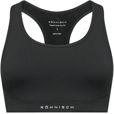 Röhnisch Flattering Mesh Sportsbra XS Black XS Röhnisch Flattering Mesh Sportsbra XS Black XS