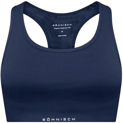Röhnisch Flattering Mesh Sportsbra L Navy L Röhnisch Flattering Mesh Sportsbra L Navy L