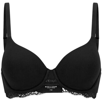 Schiesser Underwire Bra C x 85 Black C x 85 Schiesser Underwire Bra C x 85 Black C x 85