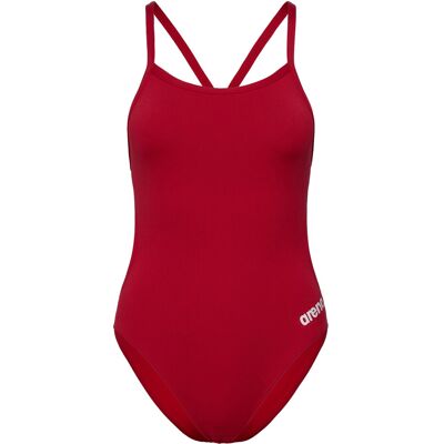 Arena Women's Team Swimsuit Challenge Solid 38 Red 38 Arena Women's Team Swimsuit Challenge Solid 38 Red 38