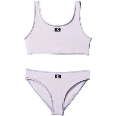 Calvin Bralette Bikini Set 152-164 Purple 152-164 Calvin Bralette Bikini Set 152-164 Purple 152-164