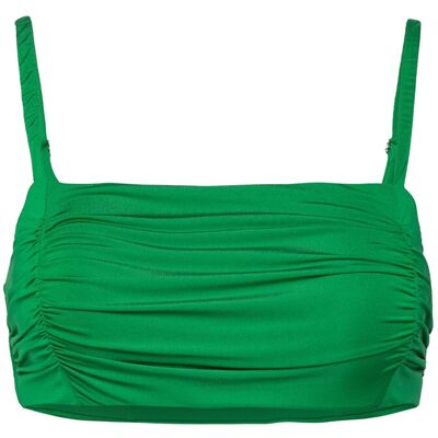 Lindex Swim Alba Bandeau Shiny XS Green XS Lindex Swim Alba Bandeau Shiny XS Green XS