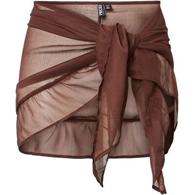 Pieces Pcatrud Frill Sarong Wvn Bc ONE SIZE Brown ONE SIZE Pieces Pcatrud Frill Sarong Wvn Bc ONE SIZE Brown ONE SIZE