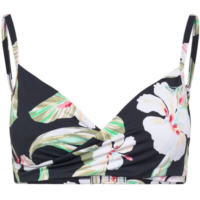 Roxy Pt Essentials Wrap Bra XS Black XS Roxy Pt Essentials Wrap Bra XS Black XS