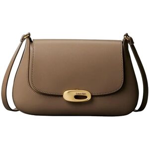 Calvin Hardware Flap Medium Crossbody ONE SIZE Beige ONE SIZE Calvin Hardware Flap Medium Crossbody ONE SIZE Beige ONE SIZE