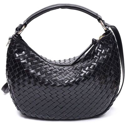 Adax Salerno Shoulder Bag Marlin ONE SIZE Black ONE SIZE Adax Salerno Shoulder Bag Marlin ONE SIZE Black ONE SIZE