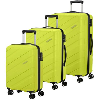American Tourister Jetdriver 3.0 3 Pc Set A Fondant Pink ONE SIZE Yellow ONE SIZE American Tourister Jetdriver 3.0 3 Pc Set A Fondant Pink ONE SIZE Yellow ONE SIZE