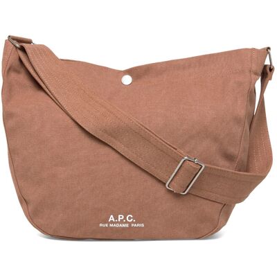 A.P.C. Besace Journal ONE SIZE Brown ONE SIZE A.P.C. Besace Journal ONE SIZE Brown ONE SIZE