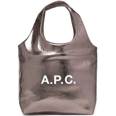 A.P.C. Tote Ninon ONE SIZE Silver ONE SIZE A.P.C. Tote Ninon ONE SIZE Silver ONE SIZE