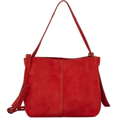 Becksöndergaard Suede Fraya Small Bag ONE SIZE Red ONE SIZE Becksöndergaard Suede Fraya Small Bag ONE SIZE Red ONE SIZE