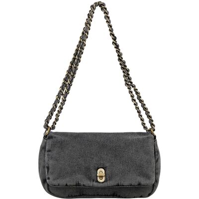 Becksöndergaard Washed Denima Hollis Bag ONE SIZE Grey ONE SIZE Becksöndergaard Washed Denima Hollis Bag ONE SIZE Grey ONE SIZE