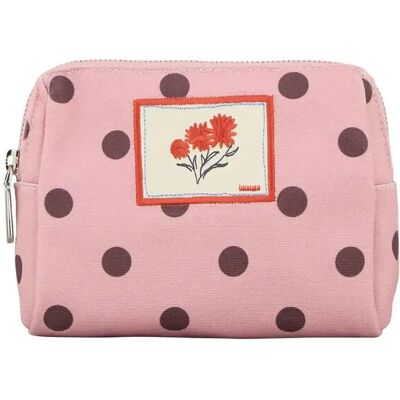 Becksöndergaard Polka Canvas Pouch Bag ONE SIZE Pink ONE SIZE Becksöndergaard Polka Canvas Pouch Bag ONE SIZE Pink ONE SIZE