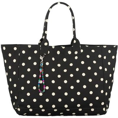 Becksöndergaard Polka Canvas Camila Bag ONE SIZE Black ONE SIZE Becksöndergaard Polka Canvas Camila Bag ONE SIZE Black ONE SIZE