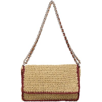 Becksöndergaard Paper Straw Hollis Bag ONE SIZE Beige ONE SIZE Becksöndergaard Paper Straw Hollis Bag ONE SIZE Beige ONE SIZE