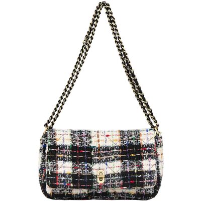 Becksöndergaard Boucle Checked Hollis Bag ONE SIZE Patterned ONE SIZE Becksöndergaard Boucle Checked Hollis Bag ONE SIZE Patterned ONE SIZE