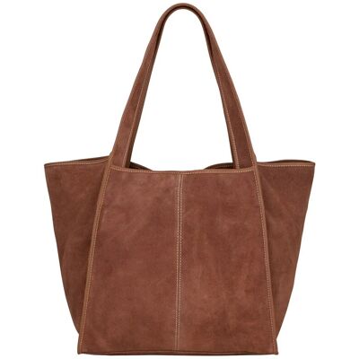 Becksöndergaard Suede Laurel Bag ONE SIZE Brown ONE SIZE Becksöndergaard Suede Laurel Bag ONE SIZE Brown ONE SIZE
