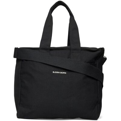Björn Borg Studio Canvas Tote L ONE SIZE Black ONE SIZE Björn Borg Studio Canvas Tote L ONE SIZE Black ONE SIZE