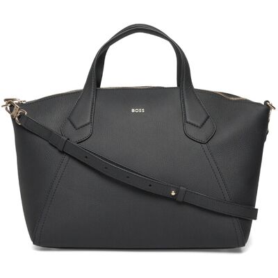 Boss Lenah Zip Tote M ONE SIZE Black ONE SIZE Boss Lenah Zip Tote M ONE SIZE Black ONE SIZE