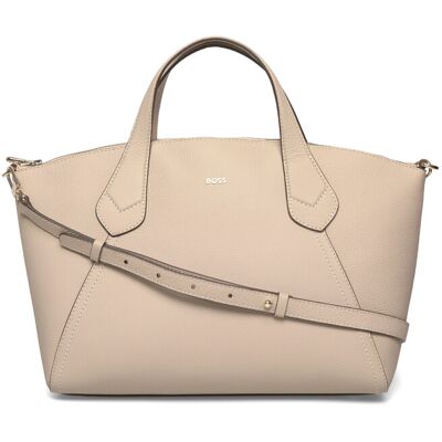 Boss Lenah Zip Tote M ONE SIZE Beige ONE SIZE Boss Lenah Zip Tote M ONE SIZE Beige ONE SIZE
