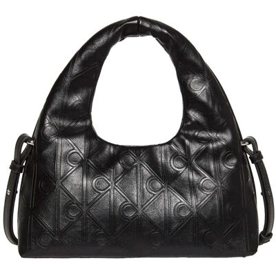 Calvin Emblem Aop Puffer Bag With Strap ONE SIZE Black ONE SIZE Calvin Emblem Aop Puffer Bag With Strap ONE SIZE Black ONE SIZE