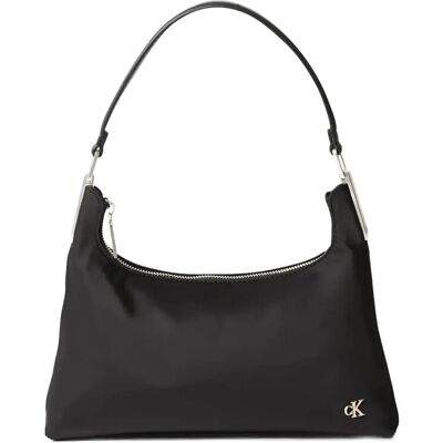 Calvin Satin Nylon Small Shoulder Bag ONE SIZE Black ONE SIZE Calvin Satin Nylon Small Shoulder Bag ONE SIZE Black ONE SIZE