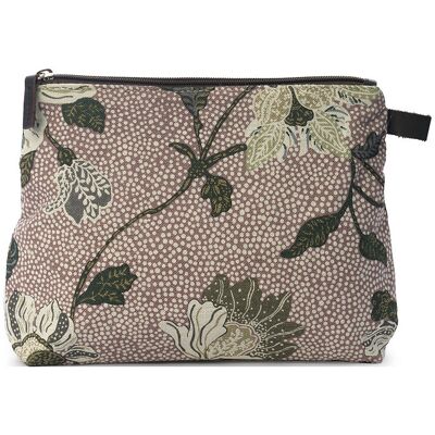 Ceannis Cosmetic Bag Flower Linen M Patterned M Ceannis Cosmetic Bag Flower Linen M Patterned M