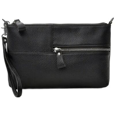 Ceannis Envelope Bag Grained Leather (S) ONE SIZE Black ONE SIZE Ceannis Envelope Bag Grained Leather (S) ONE SIZE Black ONE SIZE