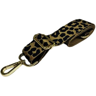 Ceannis Shoulder Strap Webbing Leopard ONE SIZE Brown ONE SIZE Ceannis Shoulder Strap Webbing Leopard ONE SIZE Brown ONE SIZE