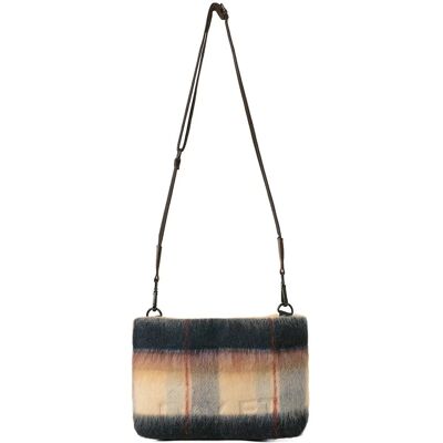 DAY ET Day Woolen Check Cb Pouchy ONE SIZE Navy ONE SIZE DAY ET Day Woolen Check Cb Pouchy ONE SIZE Navy ONE SIZE