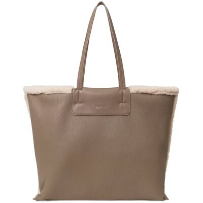 DAY ET Day Faux Shearling Bag ONE SIZE Beige ONE SIZE DAY ET Day Faux Shearling Bag ONE SIZE Beige ONE SIZE